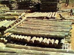 7 Feet Height 3″ – 4″ Top Diameter Treated Poles