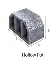 Hollow Pot Concrete Blocks